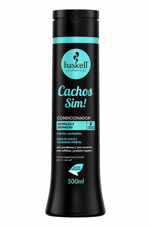 Condicionador Haskell Cachos Sim! 300ml