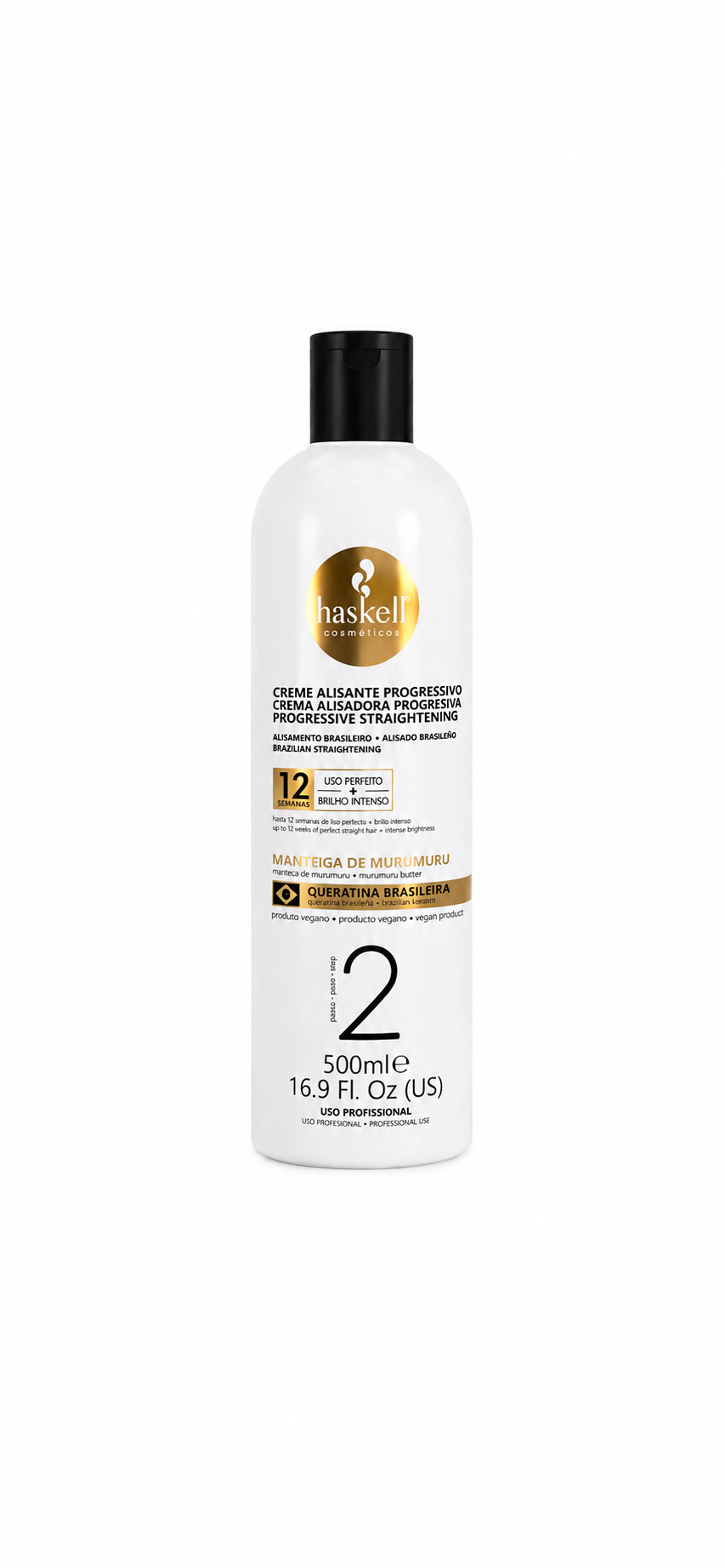 Creme Alisante Haskell Keratreat Passo 2 500ml