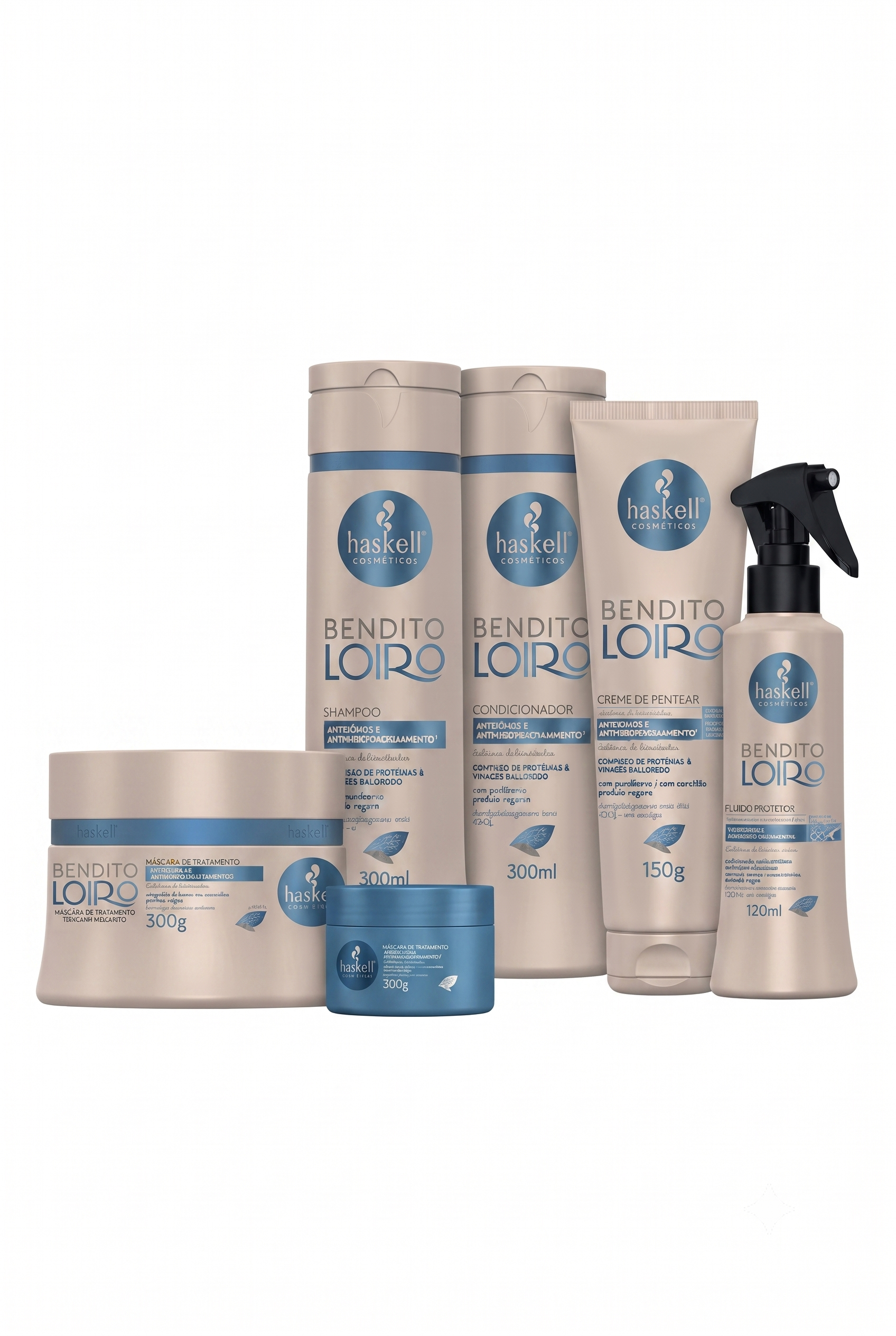 Kit Haskell Bendito Loiro com 5 Itens