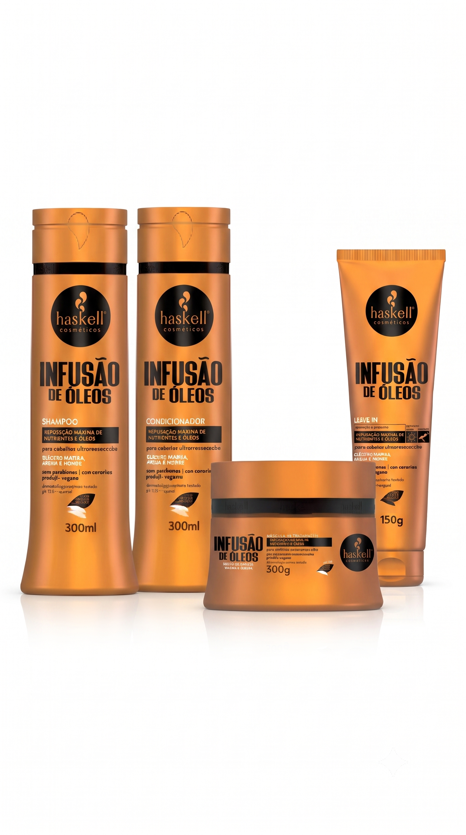 Linha Haskell Infusão de Óleos Kit Completo