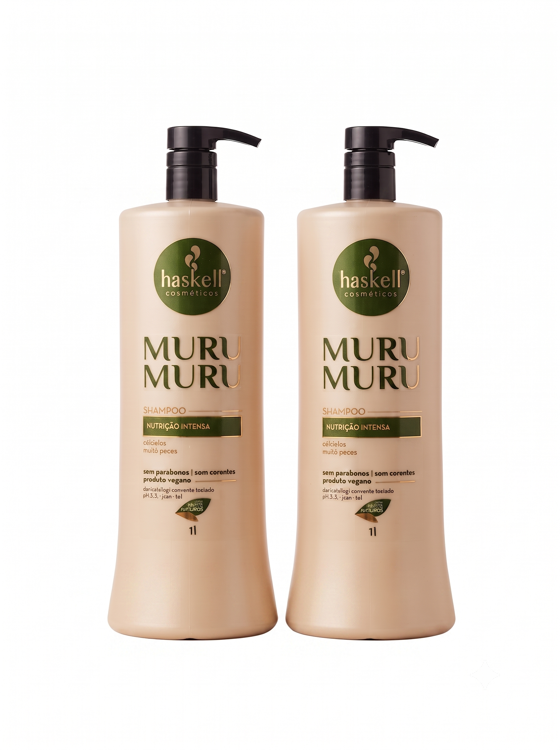 Kit Haskell Murumuru Shampoo e Condicionador 1L