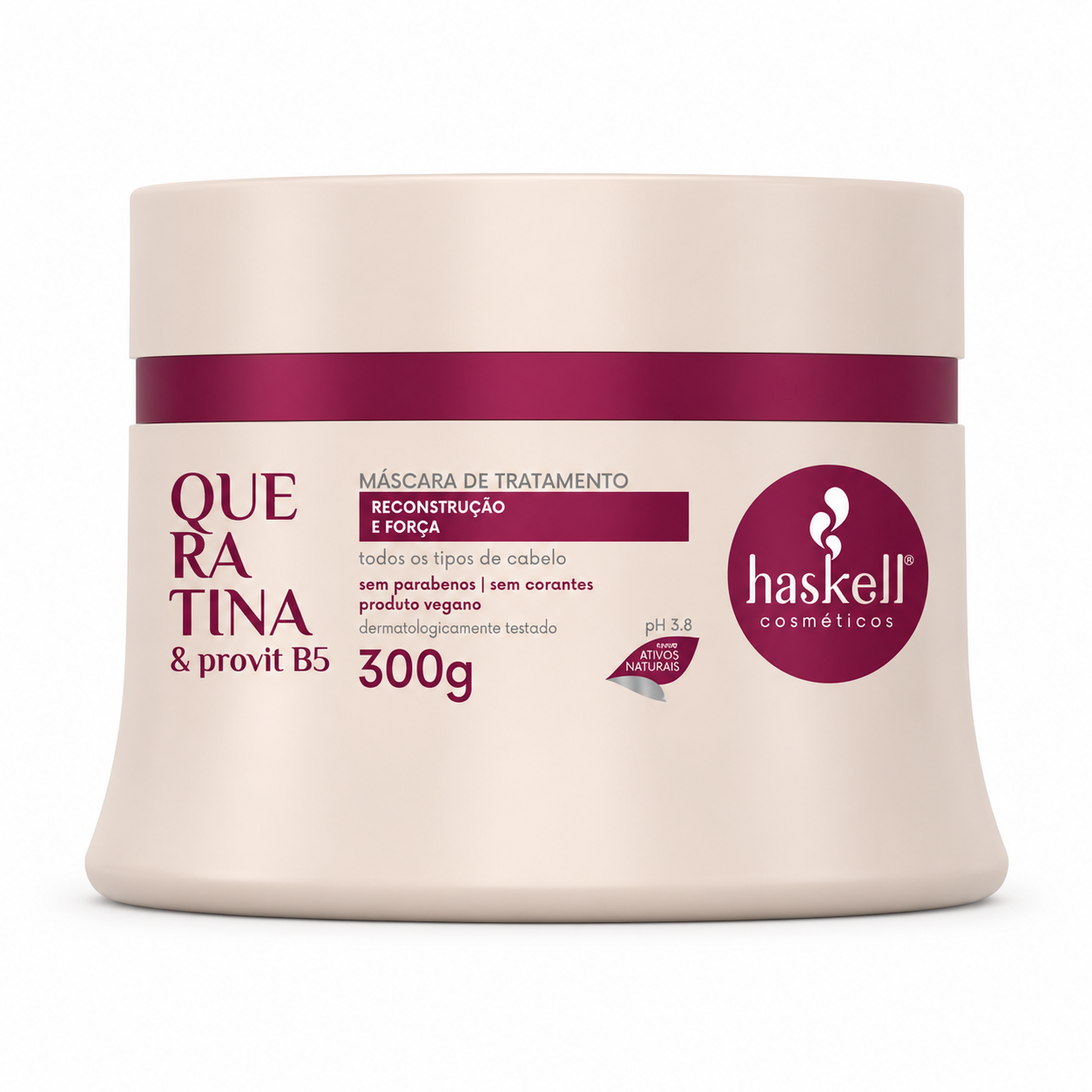 Máscara Capilar Haskell Queratina 300g