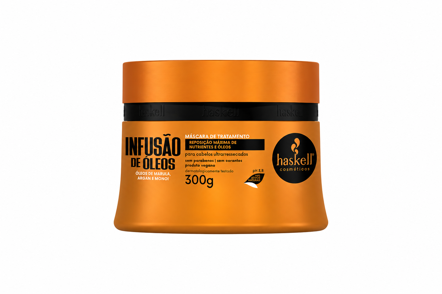 Máscara Capilar Haskell Infusão de Óleos Nutritiva 300g