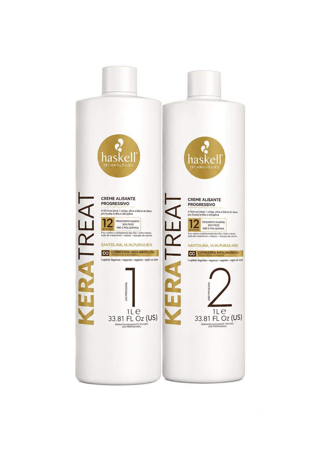 Shampoo Antirresíduos Haskell Keratreat Pré Progressiva 1L