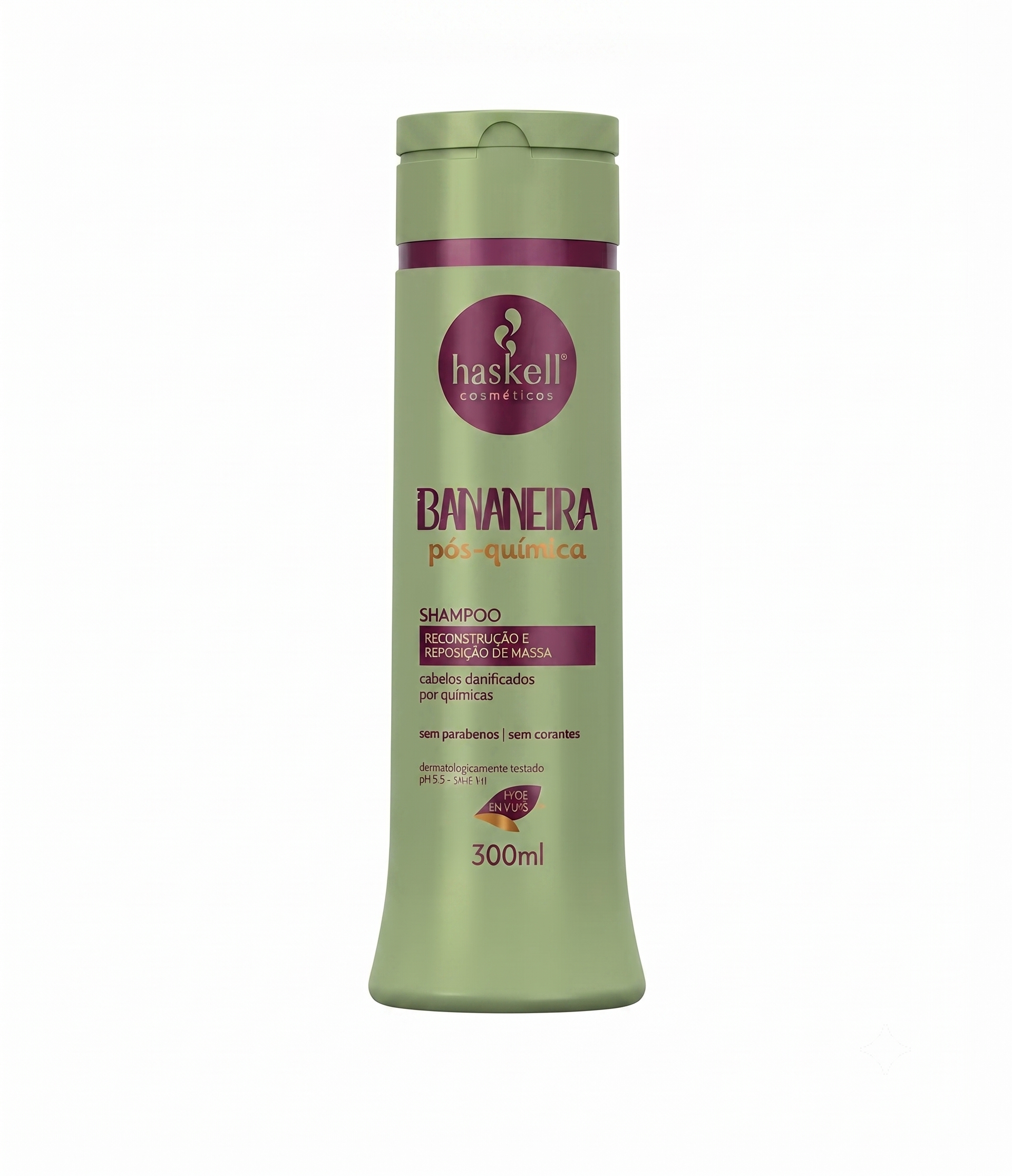 Shampoo Haskell Bananeira Pós Química 300ml